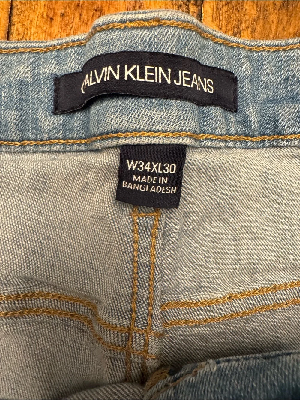 Calvin Klein Light Wash Skinny Jeans